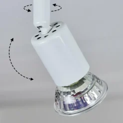 hofstein Plafonnier Planes LED Blanc, 1 lumière