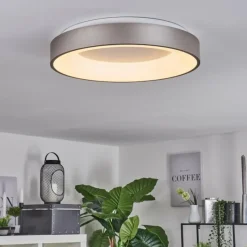 hofstein Plafonnier Playas LED Argenté, Blanc, 1 lumière