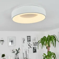 hofstein Plafonnier Playas LED Blanc, 1 lumière