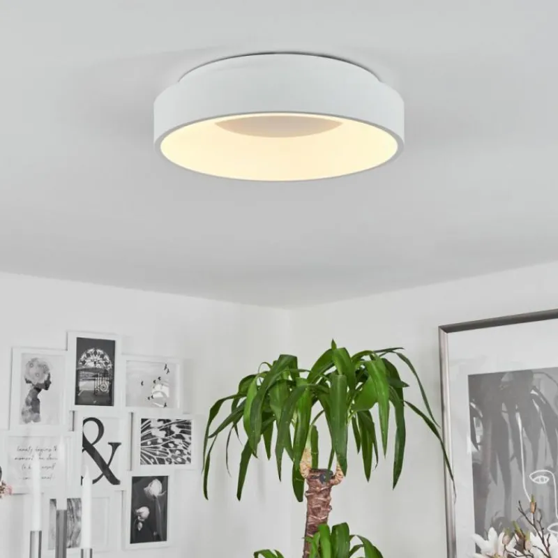 hofstein Plafonnier Playas LED Blanc, 1 lumière