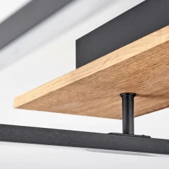 Luminaires Scandinaves-hofstein Plafonnier Pompu LED Écru, Noir, 1 lumière