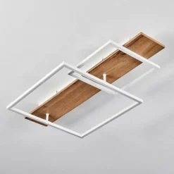 Luminaires Scandinaves-hofstein Plafonnier Pompu LED Écru, Blanc, 1 lumière