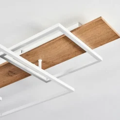 Luminaires Scandinaves-hofstein Plafonnier Pompu LED Écru, Blanc, 1 lumière