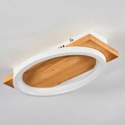 hofstein Plafonnier Pompu LED Écru, 1 lumière