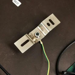 Lampes Industrielles-hofstein Plafonnier Presa Bronze, Crème, 3 lumières