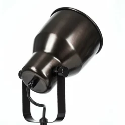 Lampes Industrielles-hofstein Plafonnier Presa Noir, 2 lumières