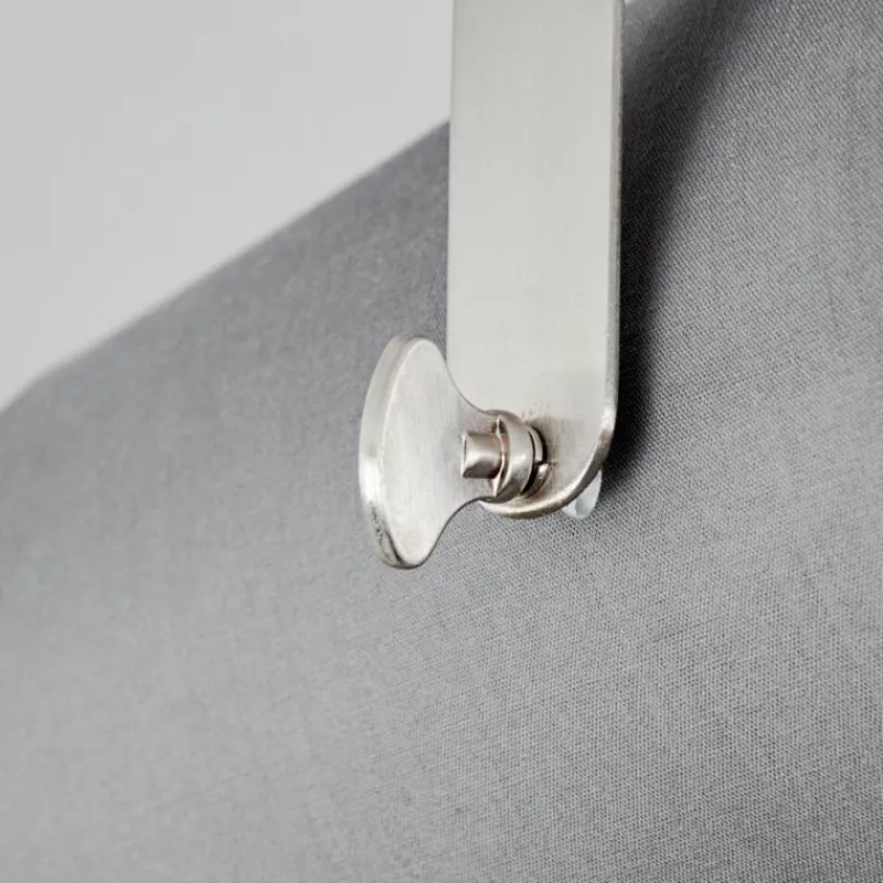 Lampes En Tissu-hofstein Plafonnier Puelches Nickel mat, 1 lumière