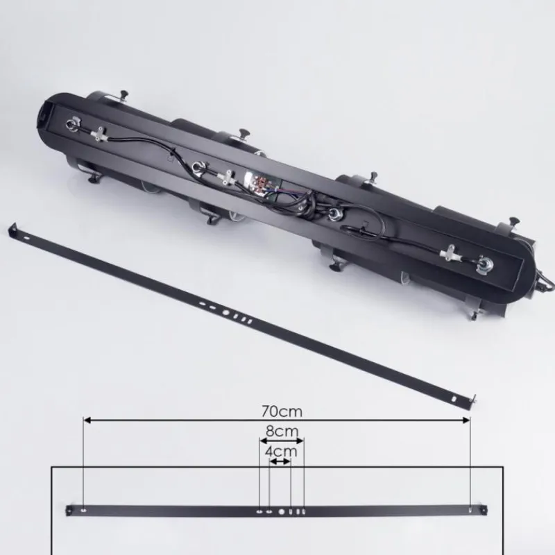 Lampes En Tissu-hofstein Plafonnier Puelches Noir, 4 lumières