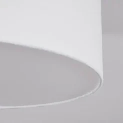 Lampes En Tissu-hofstein Plafonnier Purus LED Blanc, 1 lumière