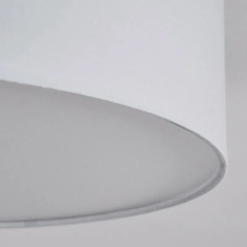 Lampes En Tissu-hofstein Plafonnier Purus LED Noir, 1 lumière