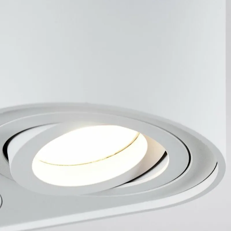 hofstein Plafonnier Quimper Blanc, 2 lumières