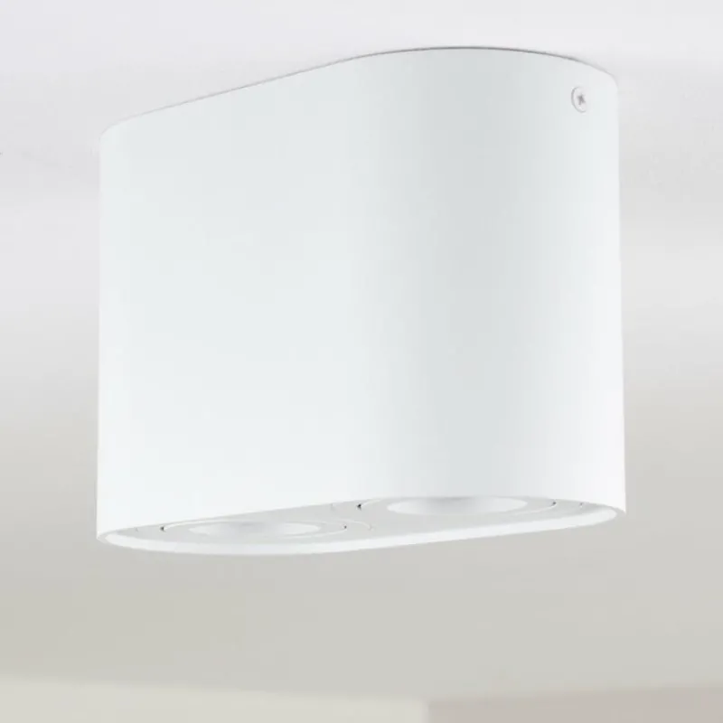 hofstein Plafonnier Quimper Blanc, 2 lumières