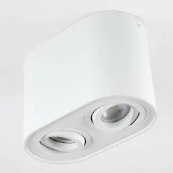 hofstein Plafonnier Quimper Blanc, 2 lumières