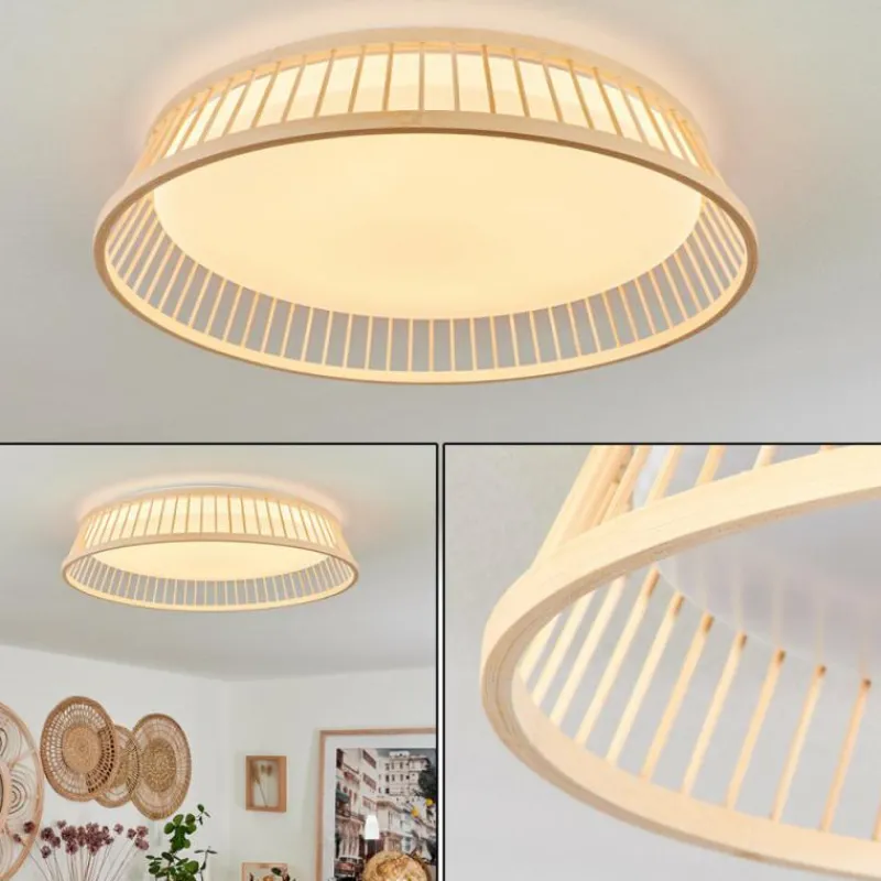 Luminaires Scandinaves-hofstein Plafonnier Quintinha LED Blanc, 1 lumière