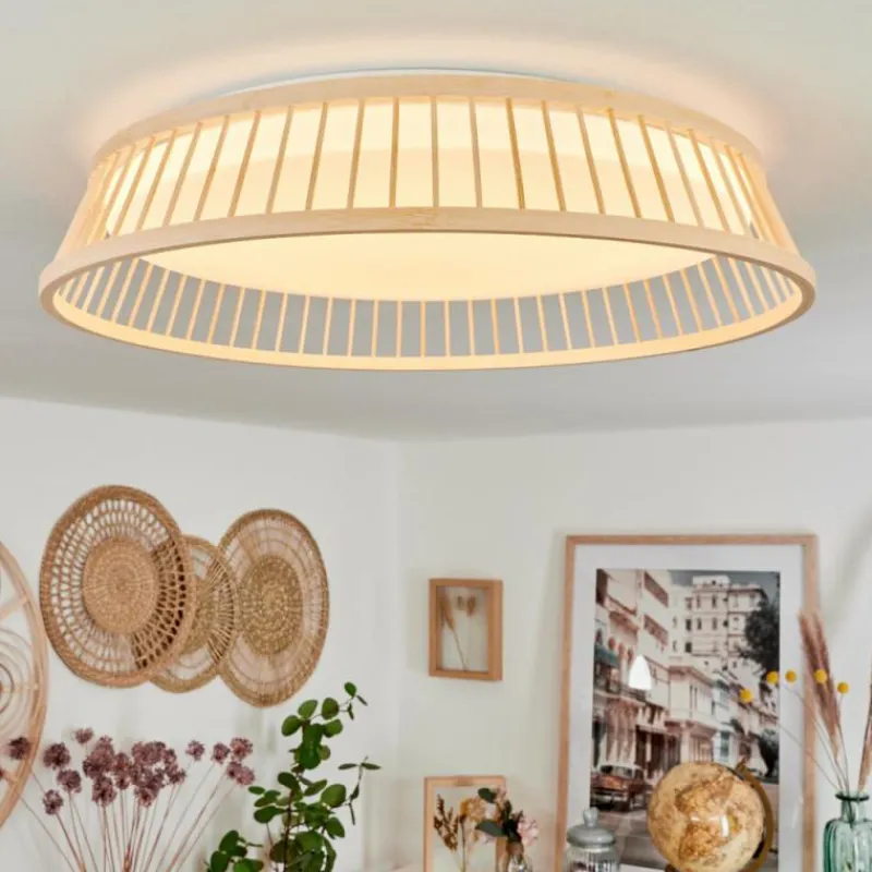 Luminaires Scandinaves-hofstein Plafonnier Quintinha LED Blanc, 1 lumière