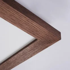 Lampes En Bois-hofstein Plafonnier Raimea LED Blanc, 1 lumière