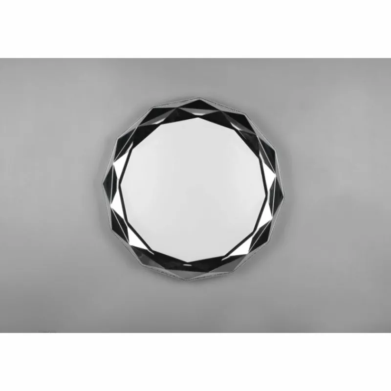 Luminaires Reality Plafonnier Reality Ando LED Chrome, 1 lumière, Télécommandes