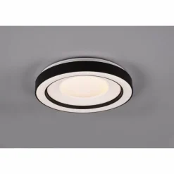 Luminaires Reality Plafonnier Reality Arco LED Noir, 1 lumière, Télécommandes, Changeur de couleurs* Éclairage Led