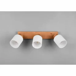 Lampes Vintages & Rétros-Luminaires Reality Plafonnier Reality Assam Écru, 3 lumières