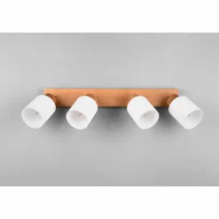 Lampes Vintages & Rétros-Luminaires Reality Plafonnier Reality Assam Écru, 4 lumières