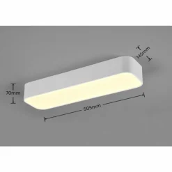 Luminaires Reality Plafonnier Reality Asterion LED Blanc, 1 lumière, Télécommandes* Éclairage Led