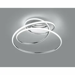 Luminaires Reality Plafonnier Reality Bologna LED Chrome, 1 lumière* Éclairage Led