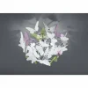 Luminaires Rustiques-Luminaires Reality Plafonnier Reality BUTTERFLY Chrome, 3 lumières