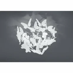 Luminaires Rustiques-Luminaires Reality Plafonnier Reality BUTTERFLY Chrome, 3 lumières