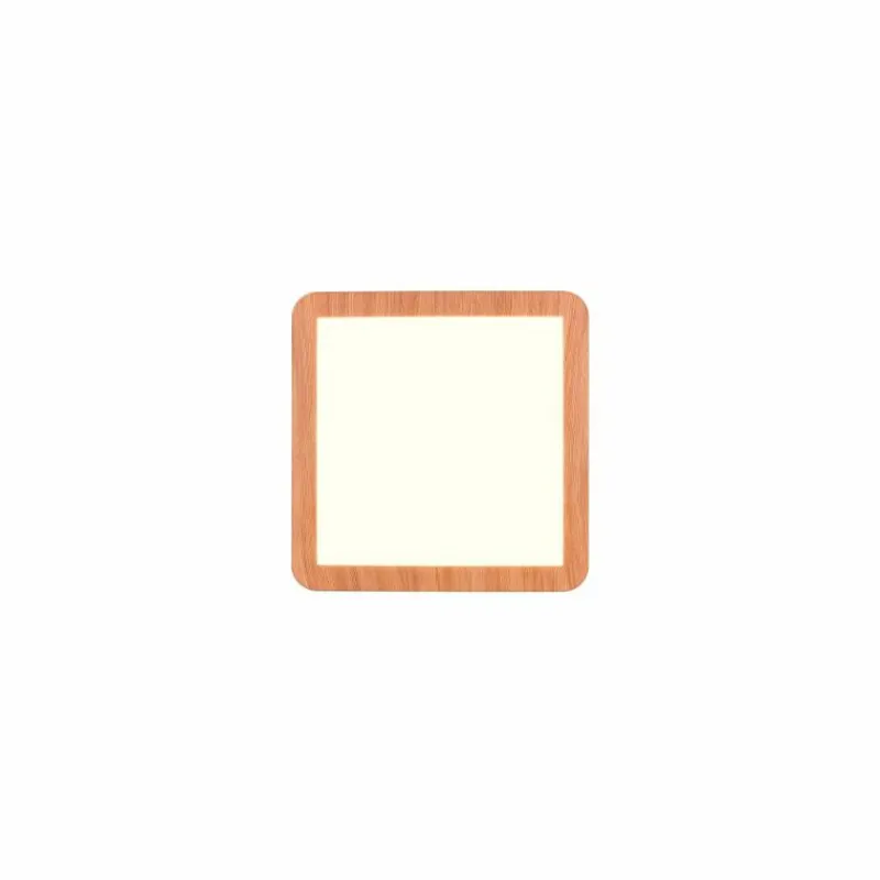 Lampes En Bois-Luminaires Reality Plafonnier Reality Camillus LED Couleur bois, Blanc, 1 lumière