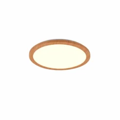 Lampes En Bois-Luminaires Reality Plafonnier Reality Camillus LED Couleur bois, Blanc, 1 lumière