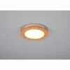 Lampes En Bois-Luminaires Reality Plafonnier Reality Camillus LED Couleur bois, Blanc, 1 lumière