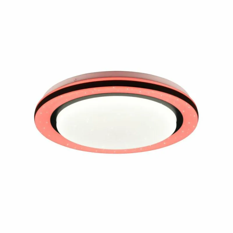 Luminaires Reality Plafonnier Reality Cartida LED Blanc, 1 lumière, Télécommandes, Changeur de couleurs* Éclairage Led