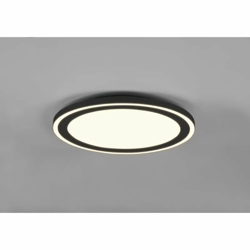 Luminaires Reality Plafonnier Reality Carus LED Noir, 1 lumière* Éclairage Led