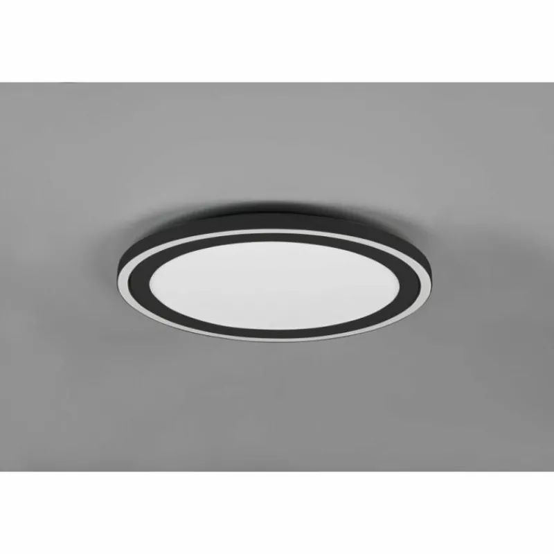 Luminaires Reality Plafonnier Reality Carus LED Noir, 1 lumière* Éclairage Led