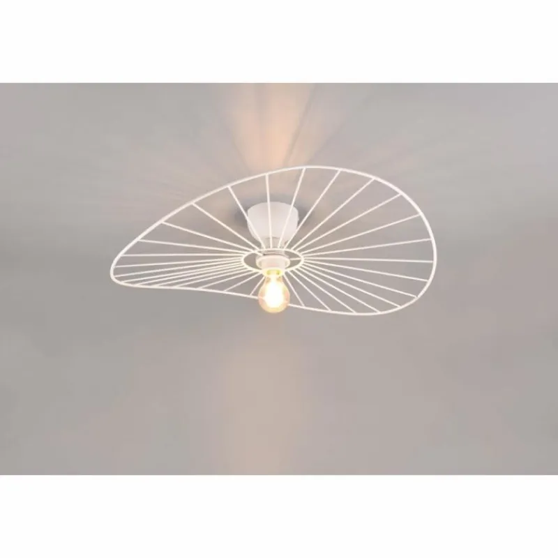Luminaires Reality Plafonnier Reality CHAPEAU Blanc, 1 lumière* Plafonniers