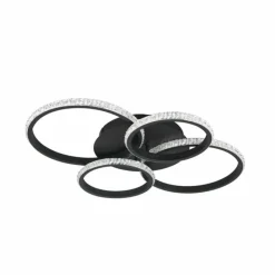 Luminaires Reality Plafonnier Reality CIRES LED Noir, 1 lumière* Éclairage Led