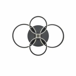 Luminaires Reality Plafonnier Reality CIRES LED Noir, 1 lumière* Éclairage Led