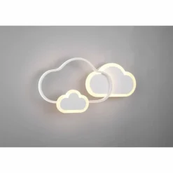 Luminaires Reality Plafonnier Reality Cloudy LED Blanc, 1 lumière, Télécommandes, Changeur de couleurs* Éclairage Led