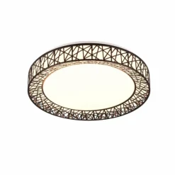 Luminaires Reality Plafonnier Reality CLUSTER LED Noir, 1 lumière, Télécommandes* Éclairage Led