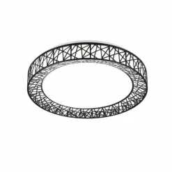 Luminaires Reality Plafonnier Reality CLUSTER LED Noir, 1 lumière, Télécommandes* Éclairage Led