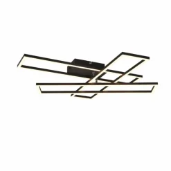 Luminaires Reality Plafonnier Reality Corso LED Noir, 1 lumière, Télécommandes* Éclairage Led