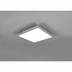 Luminaires Reality Plafonnier Reality Gamma LED Titane, 1 lumière, Télécommandes* Éclairage Led