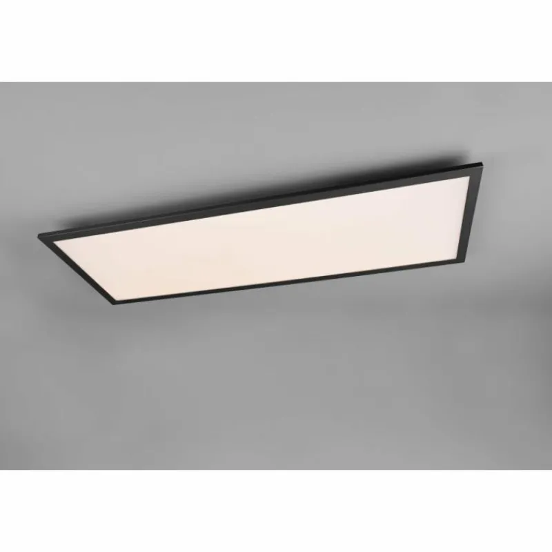 Luminaires Reality Plafonnier Reality Gamma LED Noir, 1 lumière, Télécommandes* Éclairage Led