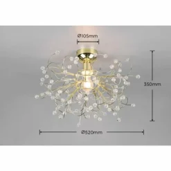 Luminaires Reality Plafonnier Reality Gloria Laiton, 1 lumière* Plafonniers