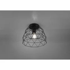 Luminaires Reality Plafonnier Reality Haval Noir, 1 lumière* Plafonniers