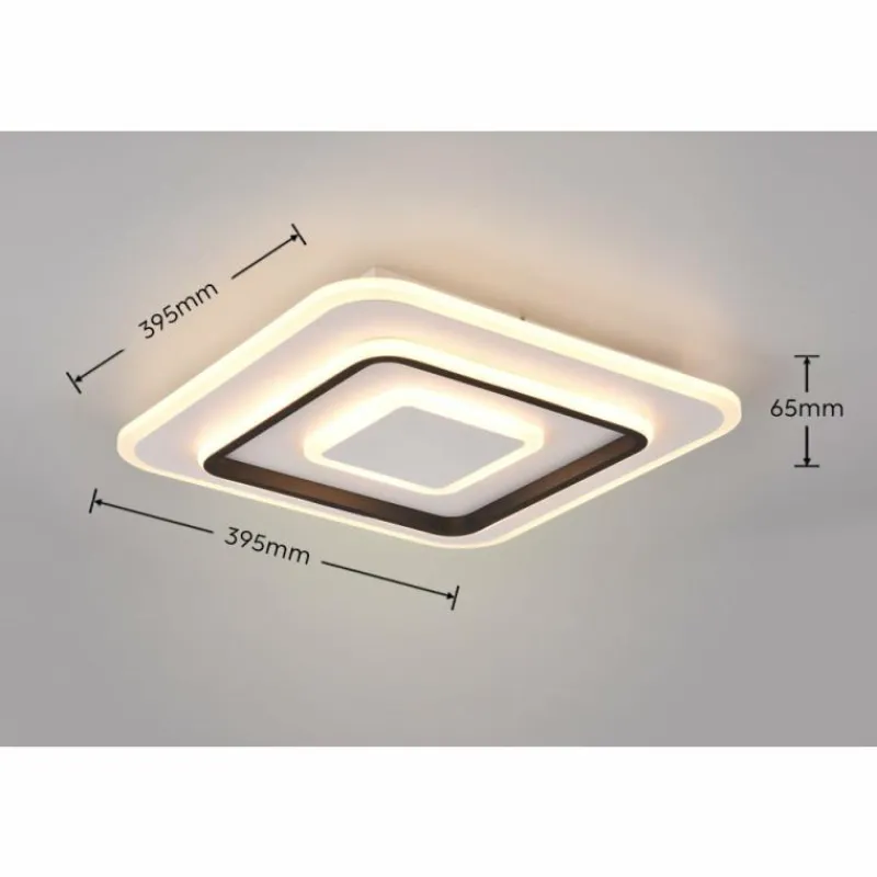 Luminaires Reality Plafonnier Reality JORA LED Blanc, 1 lumière, Télécommandes* Éclairage Led