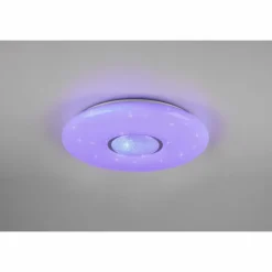 Luminaires Reality Plafonnier Reality Lia LED Blanc, 1 lumière, Changeur de couleurs