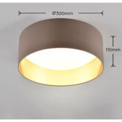 Luminaires Reality Plafonnier Reality LOCARNO LED Blanc, 1 lumière* Éclairage Led