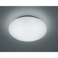 Luminaires Rustiques-Luminaires Reality Plafonnier Reality LUKIDA LED Blanc, 1 lumière, Télécommandes