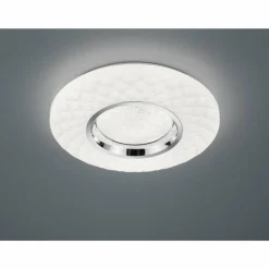 Luminaires Rustiques-Luminaires Reality Plafonnier Reality MAGNOLIA LED Blanc, 1 lumière, Télécommandes